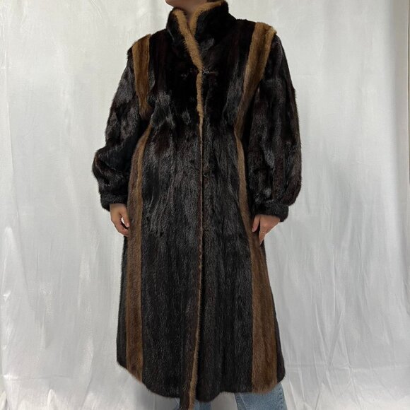 Oslo Jackets & Blazers - Oslo Vintage Real Fur Coat